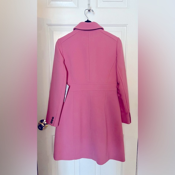 Retro Pink Lady Day Coat in Italian Double-Cloth Wool with Thinsulate - Picture 2 of 6